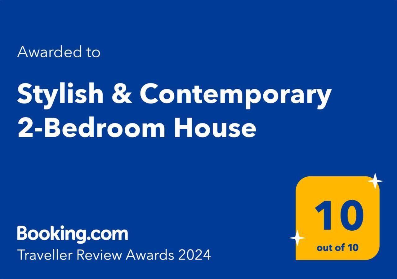 Apartamento Stylish & Contemporary 2-Bed Townhouse - Parking - Wi-Fi - Netflix Worksop Exterior foto